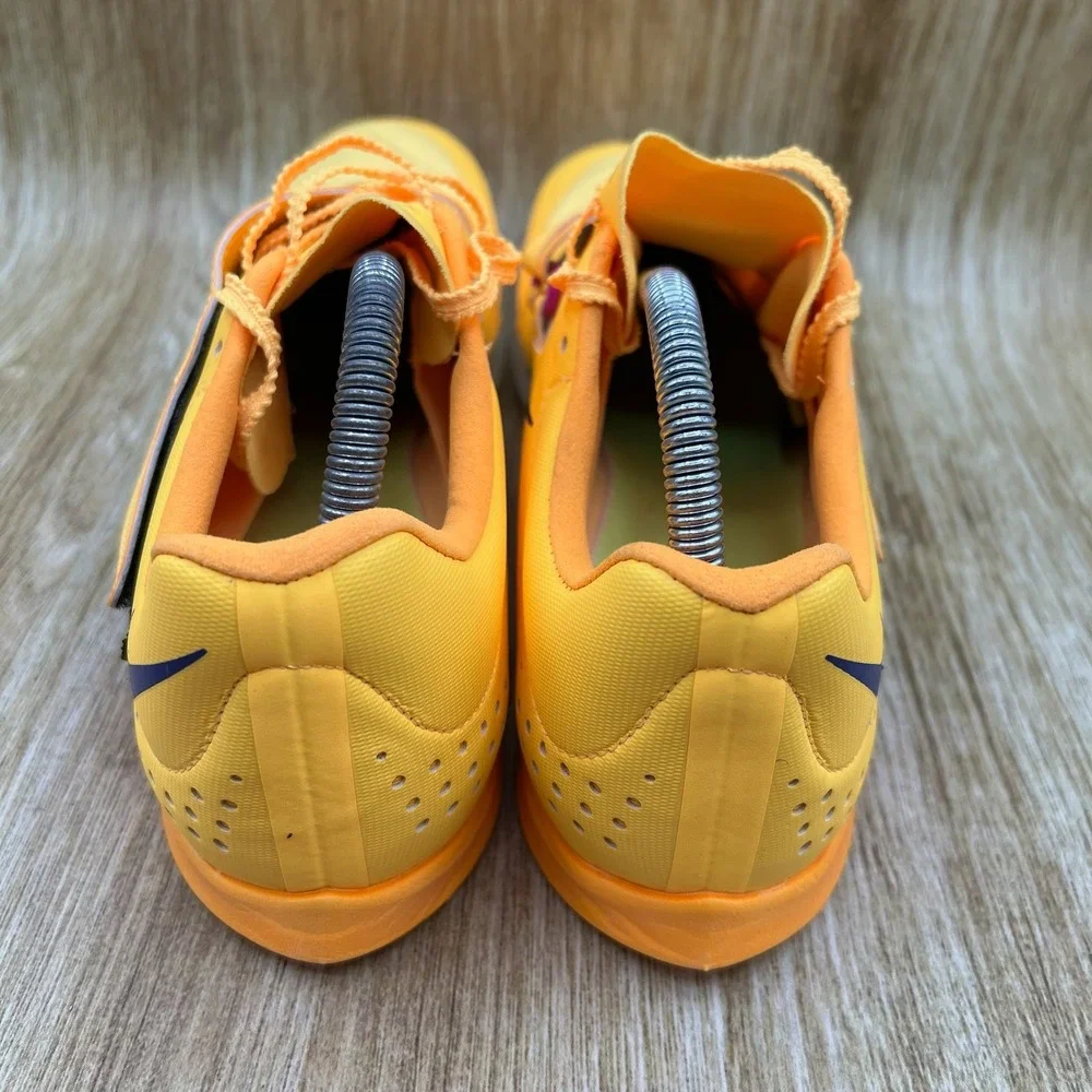 Nike Air Zoom LJ Elite Men's Size 13 Citron Pulse Track‎ Field Spikes FZ9326-800
